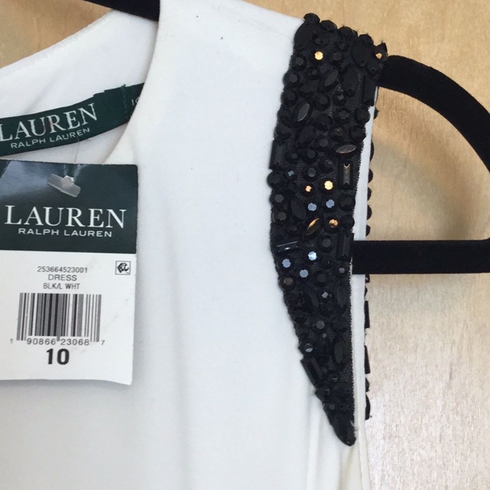 Lauren Ralph Lauren Womens Colorblock Embellished - Picture 2 of 7